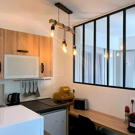 T1 Bis Cosy Et Spacieux - Wifi - Parking Gratuit Daire *