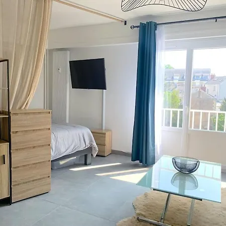 Appartement T1 Bis Cosy Et Spacieux - Wifi - Parking Gratuit Angers